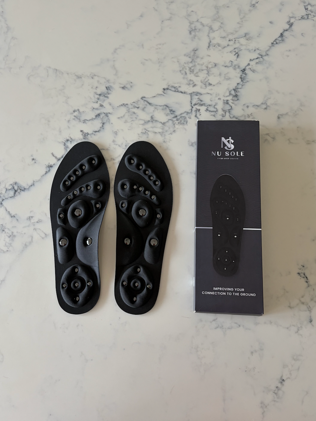 NuSole Orthotics, Magnetic Insoles with 3+ Arch Support