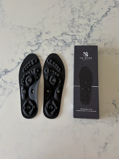 NuSole Magnetic Insoles with 3+ Arch Support
